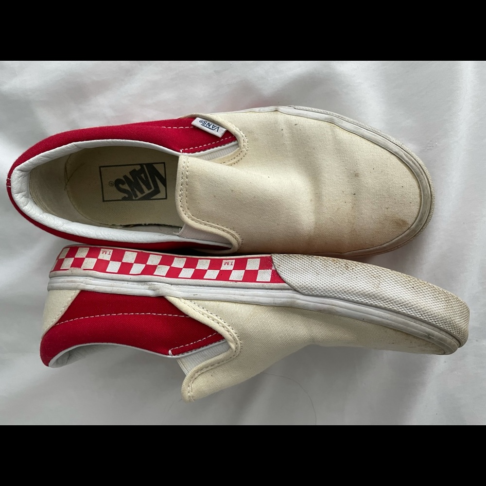 URBAN OUTFITTERS X VANS CANVAS SLIP ON VANS